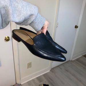 Franco Sarto Women's Sela Slip-on Pointed Toe Mule Black US 6.5